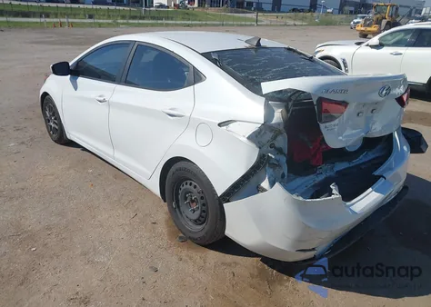 2016 Hyundai Elantra Se из США, поврежденный, VIN 5NPDH4AE5GH720127